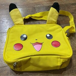 Yellow Pikachu Kids lunchbox